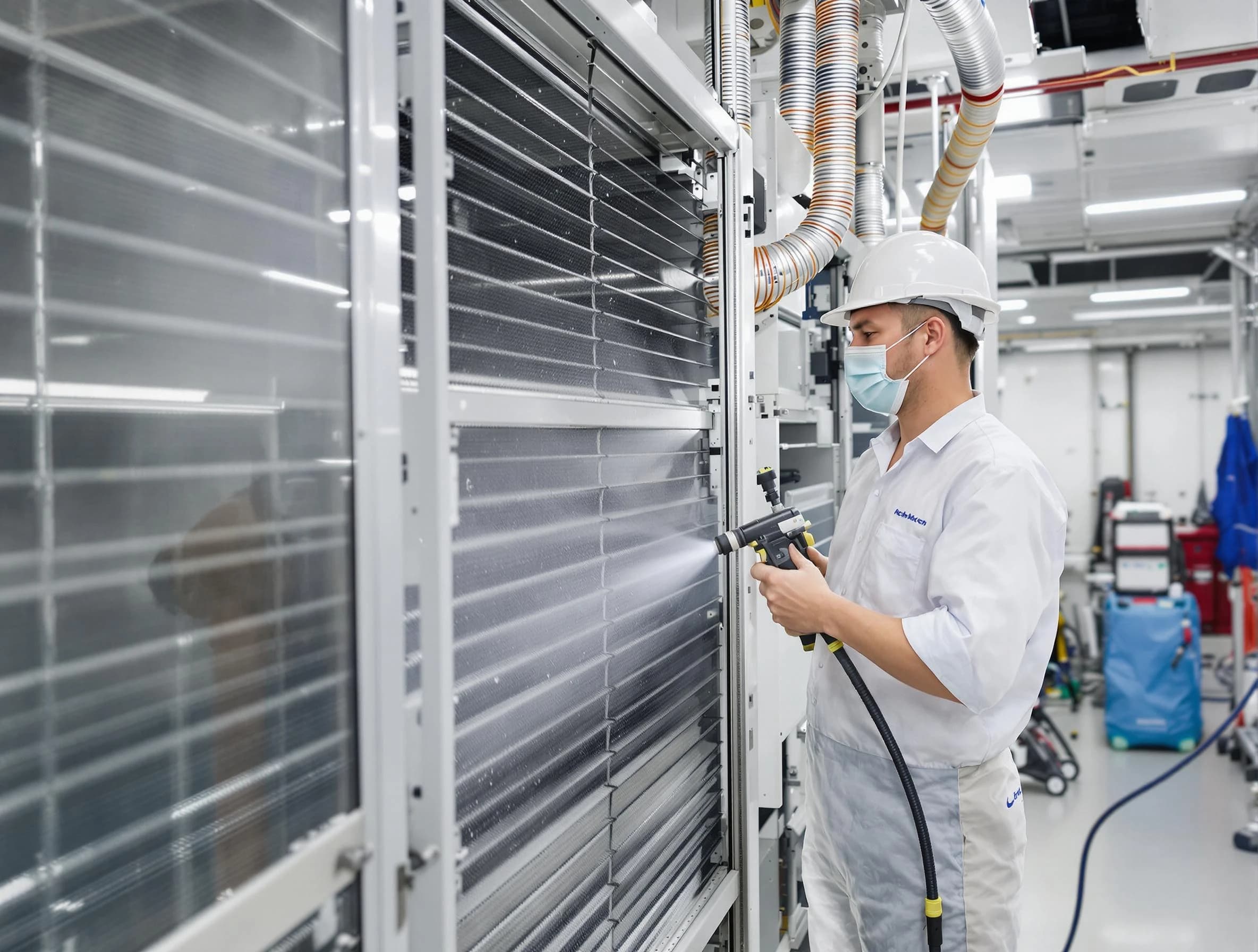 Professional AC coil cleaning by Danvers Air Duct Cleaning in Danvers