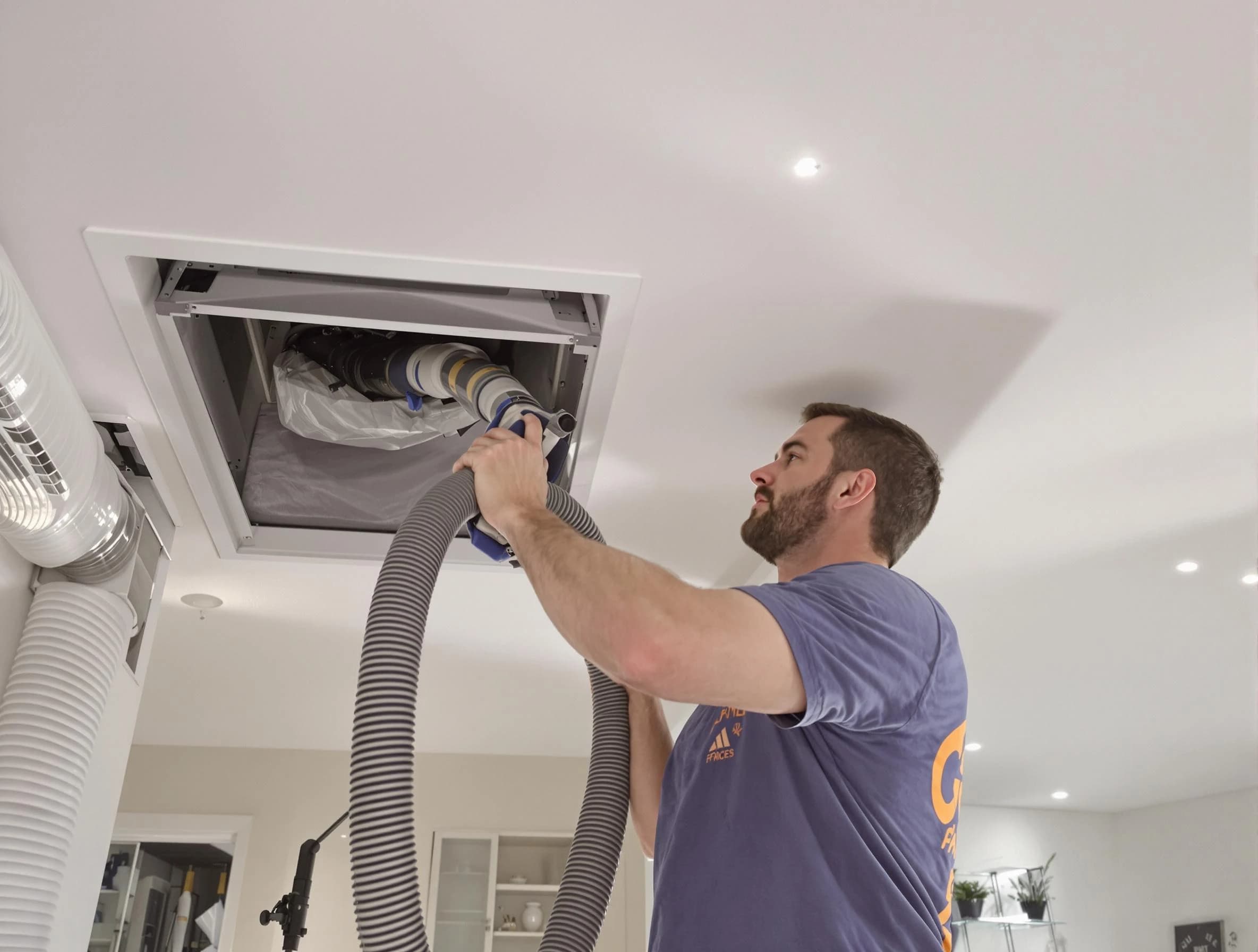 Precision indoor duct cleaning by Danvers Air Duct Cleaning in Danvers