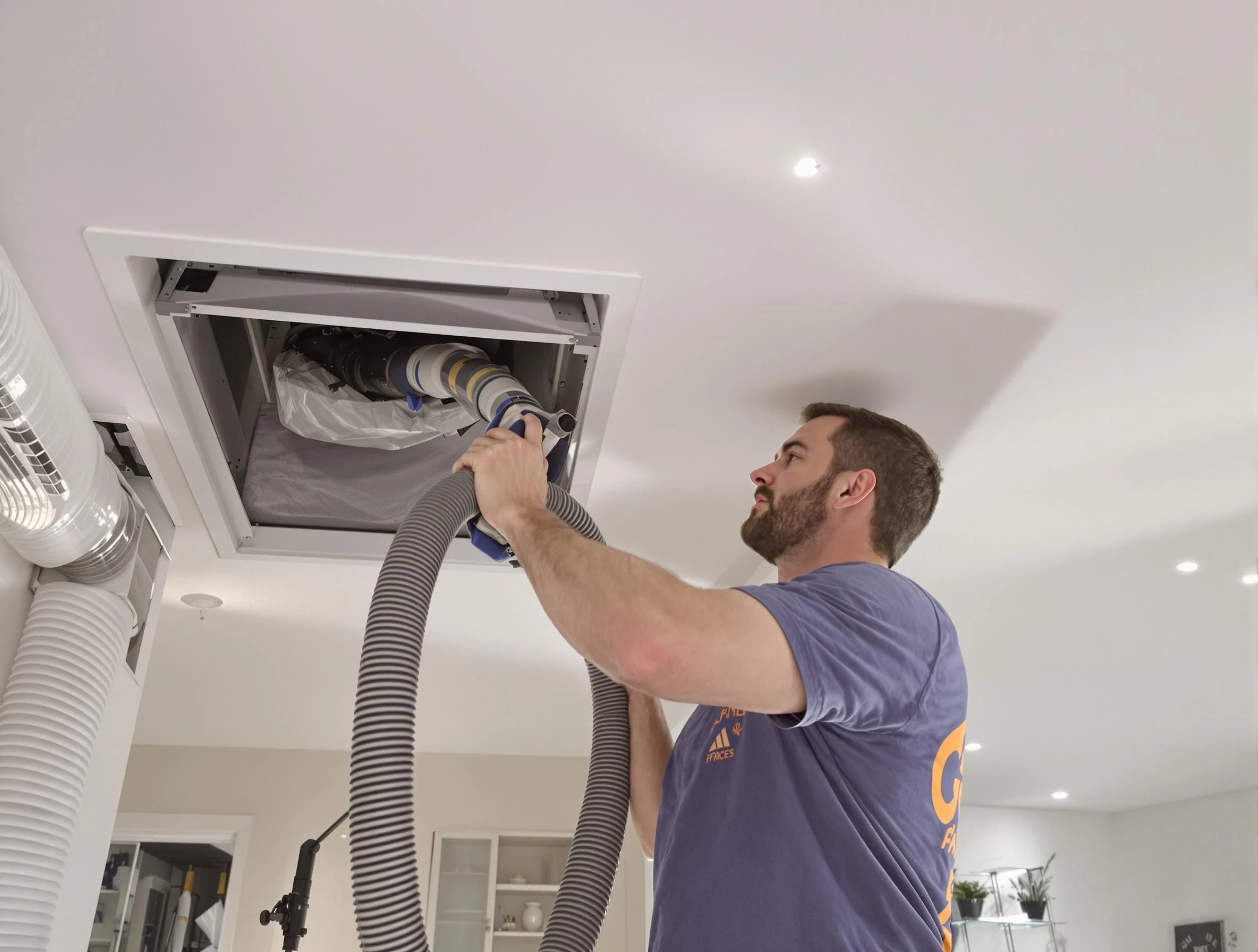 Precision indoor duct cleaning by Danvers Air Duct Cleaning in Danvers
